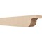 Ekena Millwork 6in. W x 6in. H x 32in. L Del Monte Woodgrain TimberThane Rafter Tail, Primed Tan RFTUR06X06X32DELRCPR - alternate 1